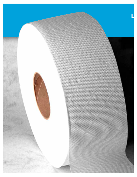 HIGIÉNICO INDUSTRIAL TISOFT 2C 180M Ø45 LISO