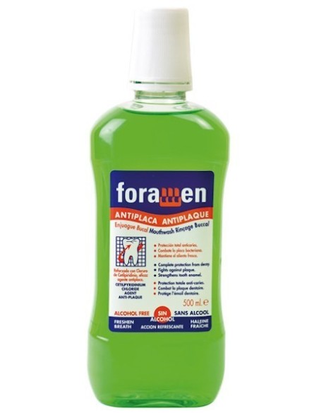 Enjuague bucal antiplaca 500 ml