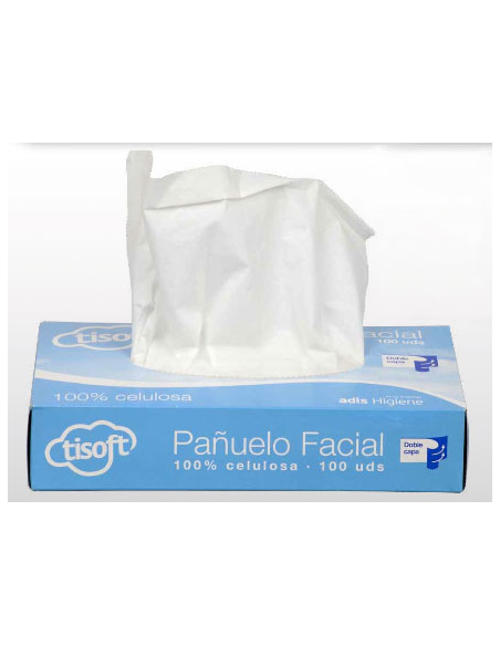 Pañuelo Facial Tisoft de doble capa 