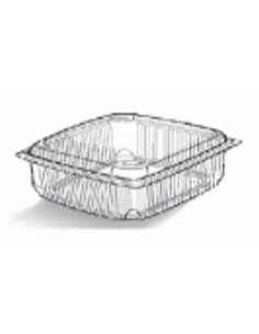 Bandeja desechable para microondas con tapa 500 cc 600ud