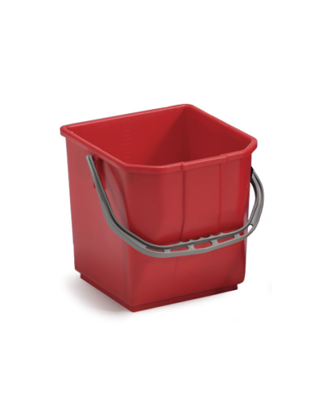 Cubo TTS 25 Litros Rojo