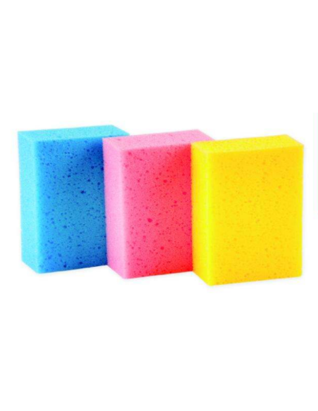 Esponja de baño rectangular