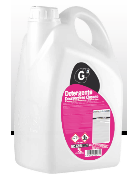 G3 detergente desinfectante clorado 5L