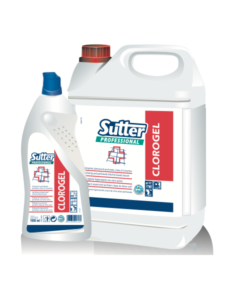 Clorogel detergente higienizante con cloro activo de Sutter