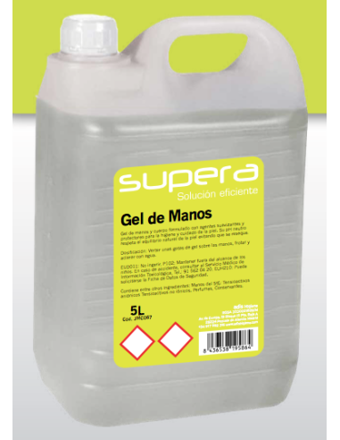 Gel de manos Supera