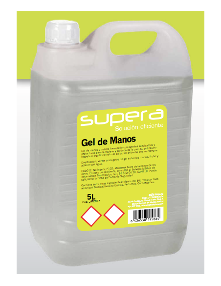 Gel de manos Supera