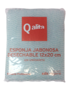 Esponja jabonosa de napa Qalita 3000 Ud