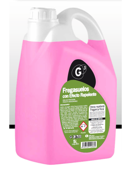 G3 Fregasuelos efecto repelente