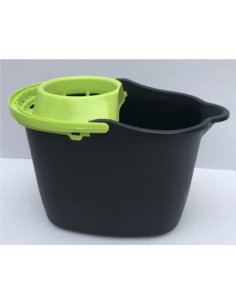 Cubo escurridor asa plástico  ovalado 14 l