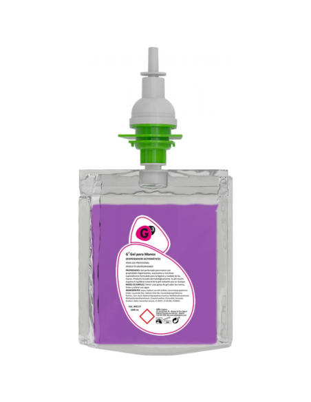 G3 gel de manos para dispensador automático 1L 6ud