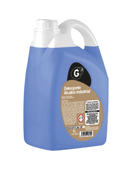 Detergente alcalino industrial 4x5 L