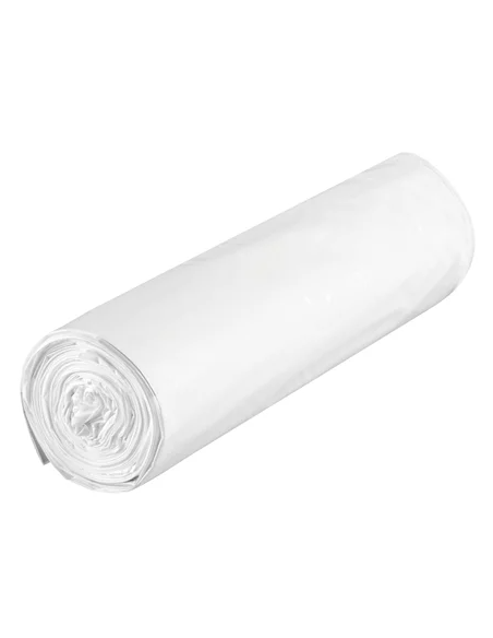 Bolsa de basura Fortplas 115x150 cm fuerte blanco 150 ud