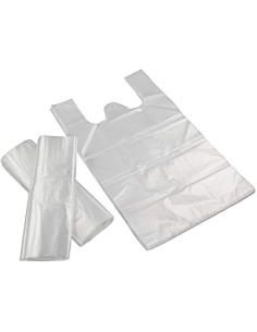 Bolsa camiseta transparente 44x74 cm 1000 ud