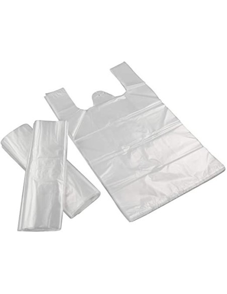 Bolsa camiseta transparente 44x74 cm 1000 ud