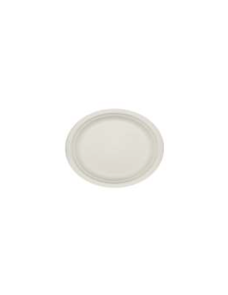 Plato redondo de caña de azúcar BIO  500ud