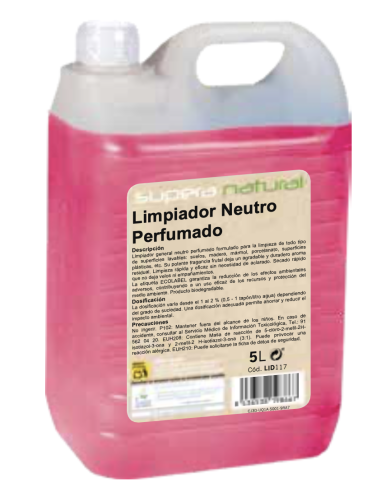 Supera Natural Limpiador Neutro Perfumado