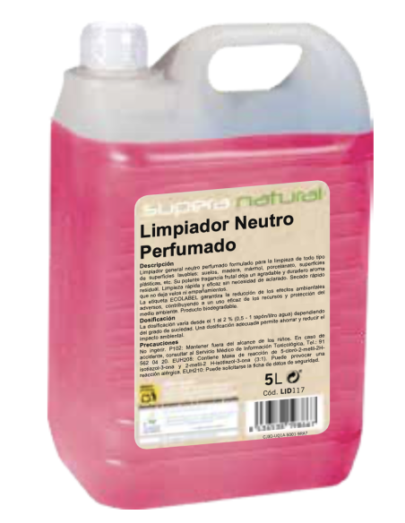 Supera Natural Limpiador Neutro Perfumado