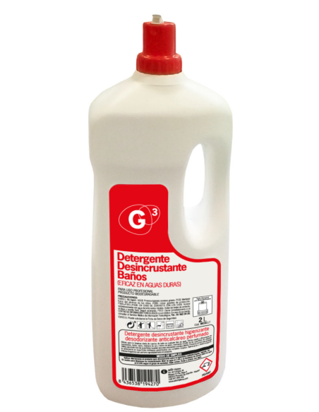 G3 Detergente desincrustante  baños 6x2 L