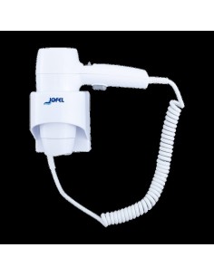 Secador de cabellos con soporte mural Jofel