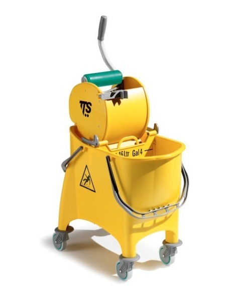Carro Witty amarillo 30 l