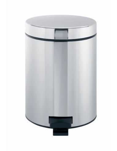 Cubo con pedal en acero inox Brabantia