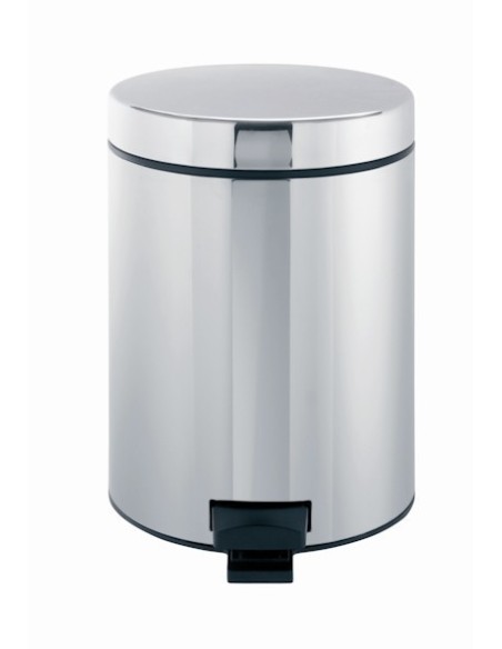 Cubo con pedal en acero inox Brabantia