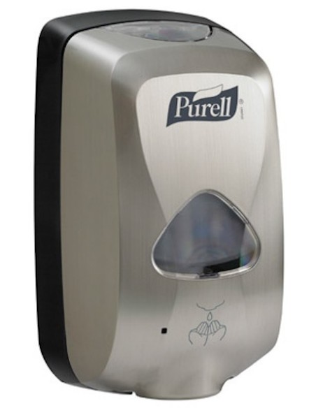 DISPENSADOR ALCOHOL OPTICO TFX METALICO