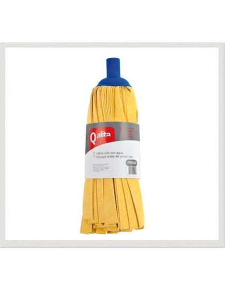 FREGONA PROFESIONAL TIRAS AMARILLA QALITA