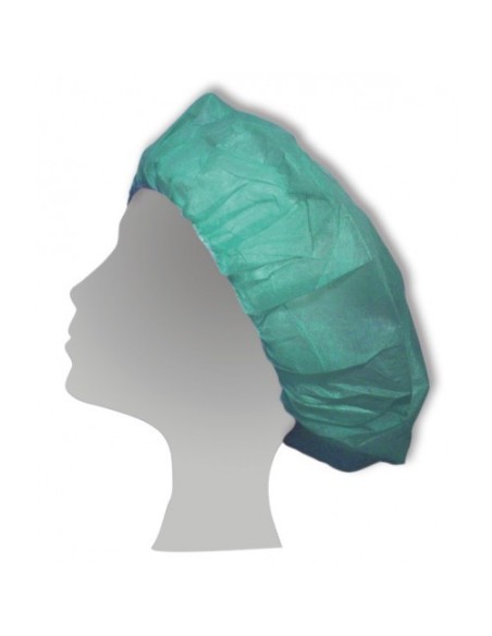 Gorro desechable TNT verde