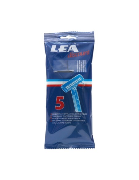 Maquinilla de afeitar desechable de 2 hojas