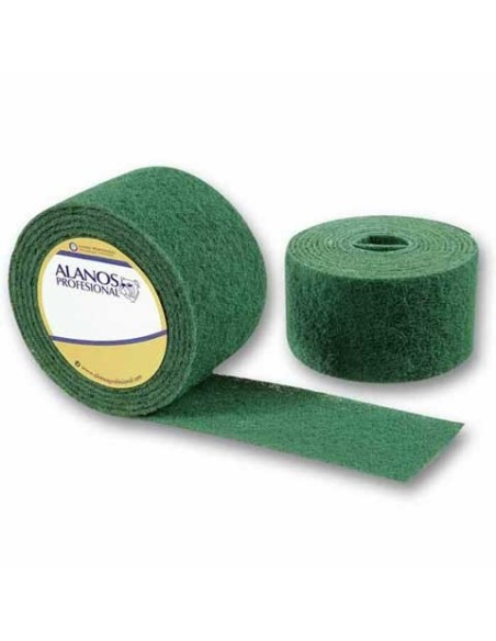Estropajo rollo fibra verde estandar